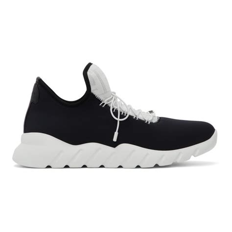 fendi tech-knit sneakers|Fendi.